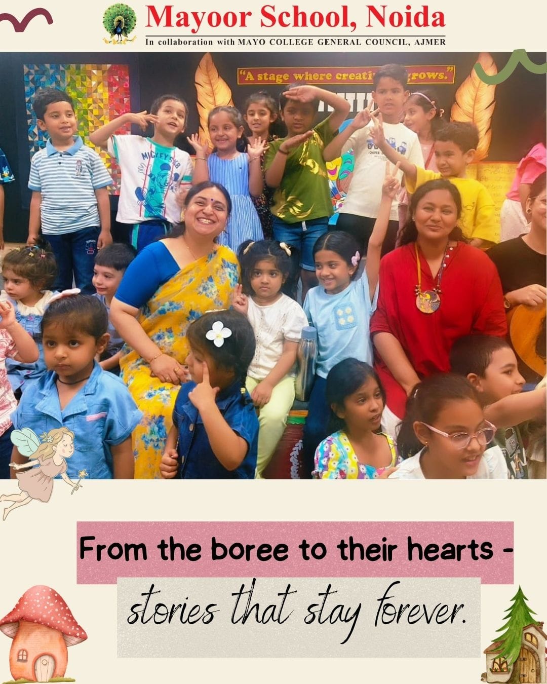  Storee Ki Boree by Ms. Shraddha at Mayoor School Noida